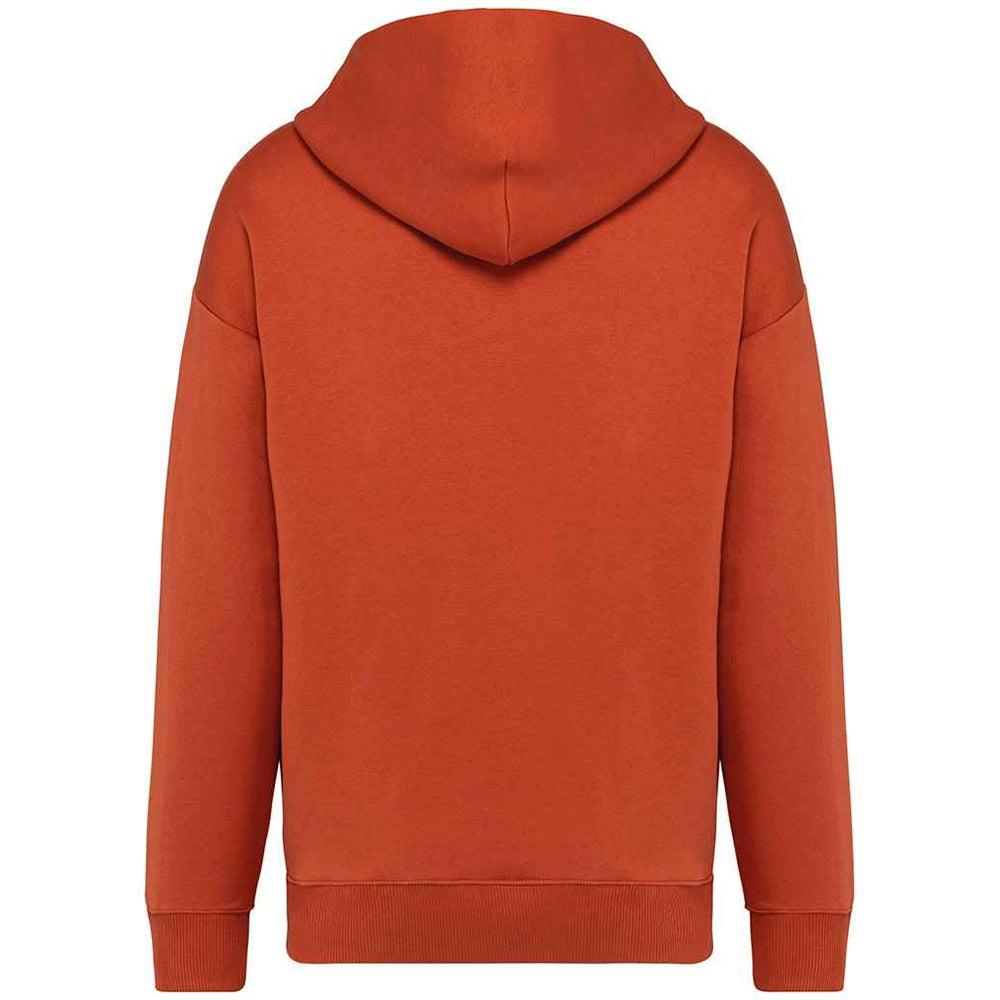 A burnt brick Native Spirit Unisex Oversized Hoodie Native Spirit back