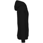 A black Native Spirit Unisex Oversized Hoodie Native Spirit Side