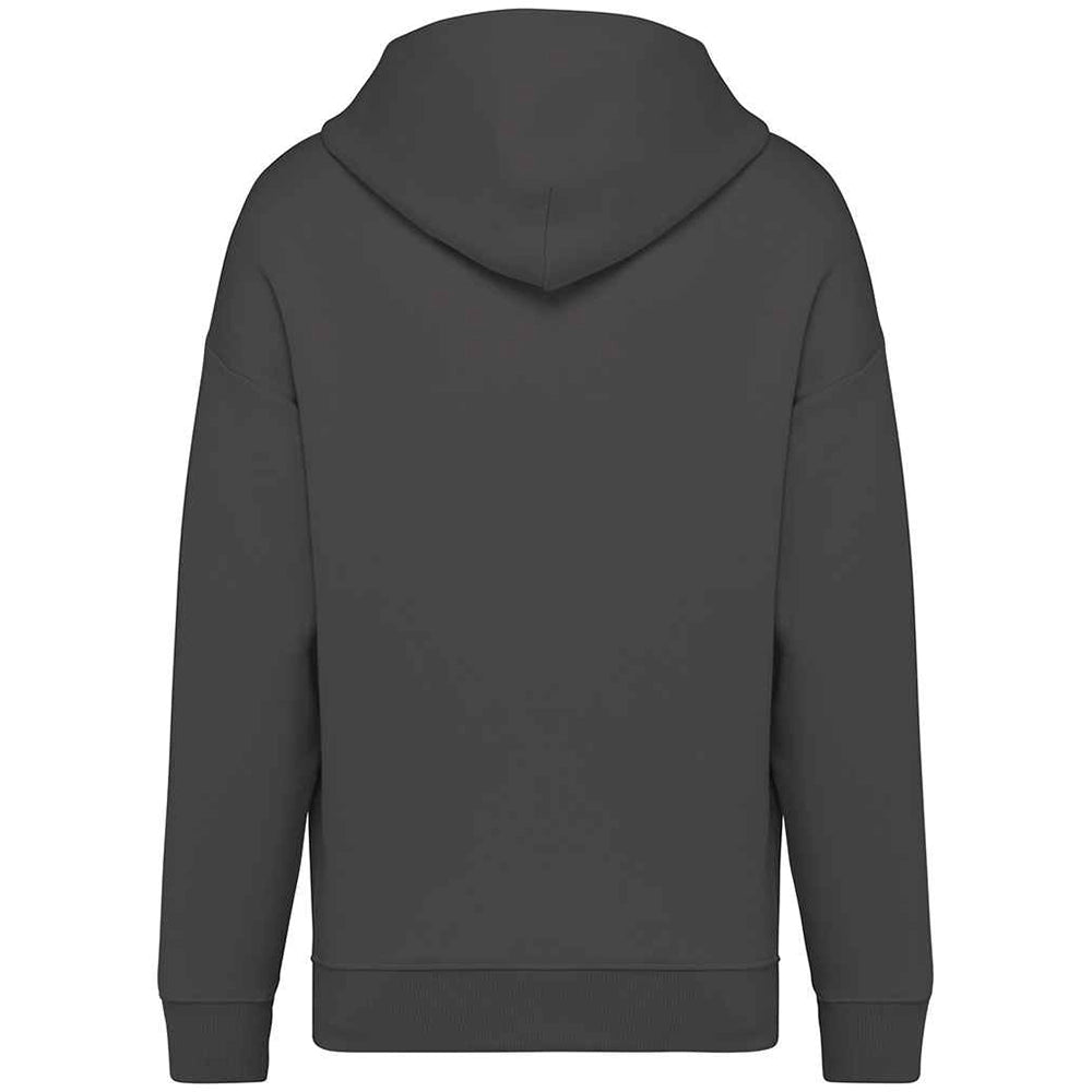 A iron grey Native Spirit Unisex Oversized Hoodie Native Spirit back