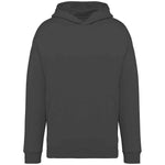 A iron grey Native Spirit Unisex Oversized Hoodie Native Spirit front