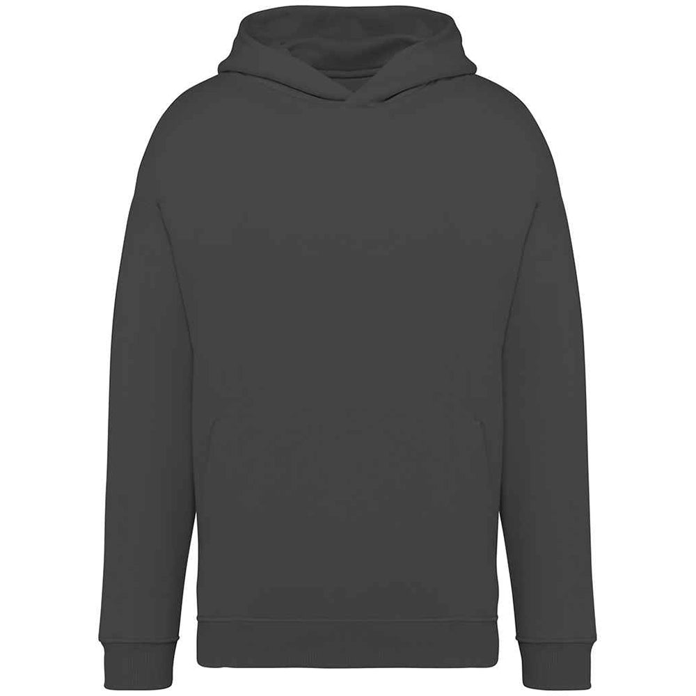 A iron grey Native Spirit Unisex Oversized Hoodie Native Spirit front