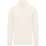 A Ivory Native Spirit 1/4 Zip Sweatshirt Front