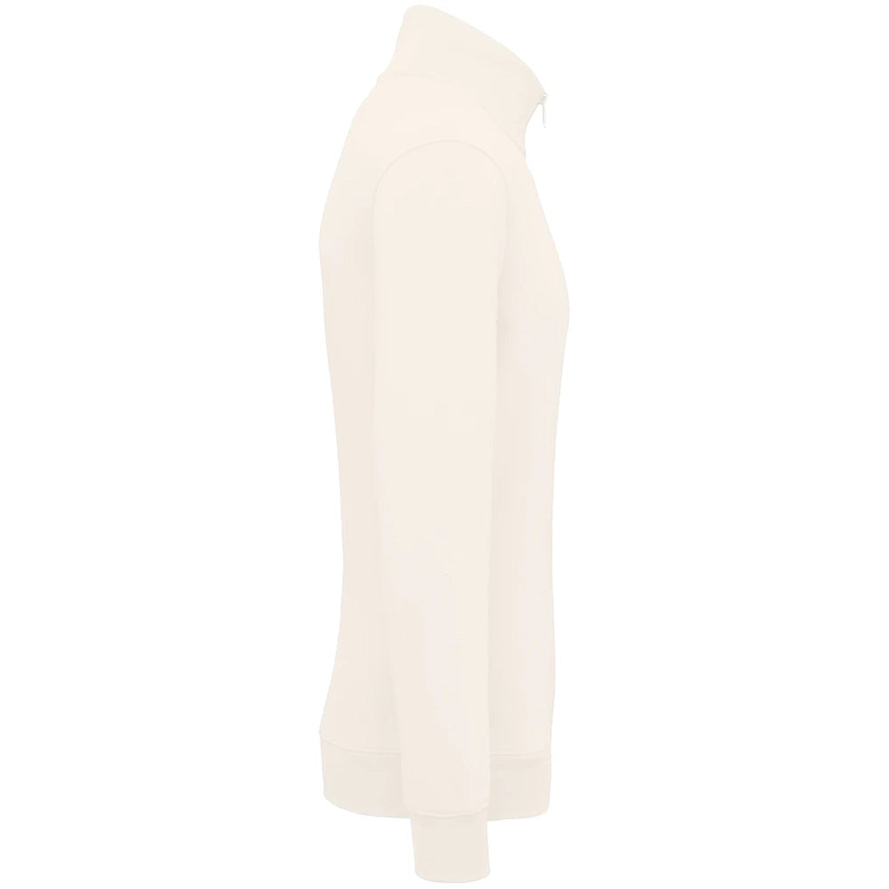 A Ivory Native Spirit 1/4 Zip Sweatshirt Side