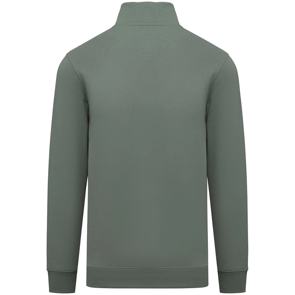 A Moss Native Spirit 1/4 Zip Sweatshirt back