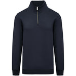A Navy Native Spirit 1/4 Zip Sweatshirt Front