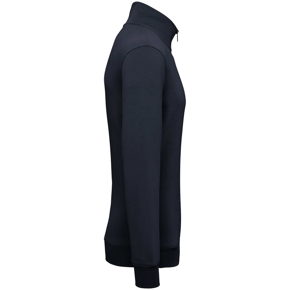 A Navy Native Spirit 1/4 Zip Sweatshirt side
