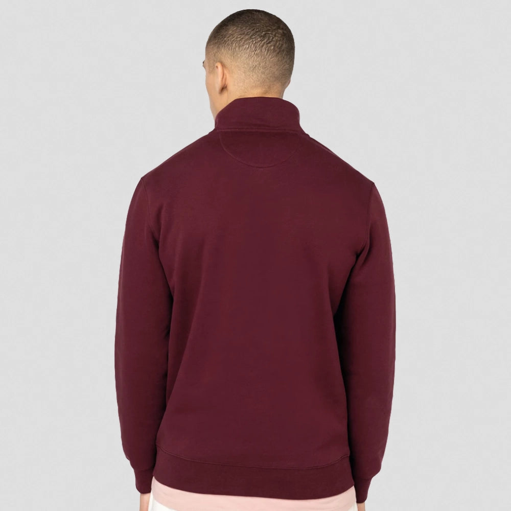 A model wearing a Native Spirit 1/4 Zip Sweatshirt