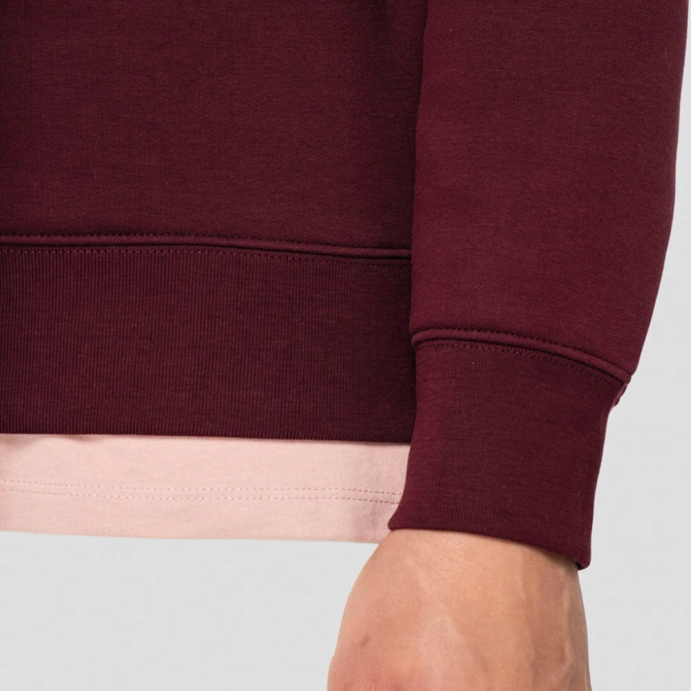 A close up of a Native Spirit 1/4 Zip Sweatshirt