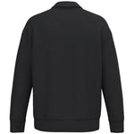 A black Native Spirit Unisex 1/4 Zip Sweatshirt with Polo Collar back