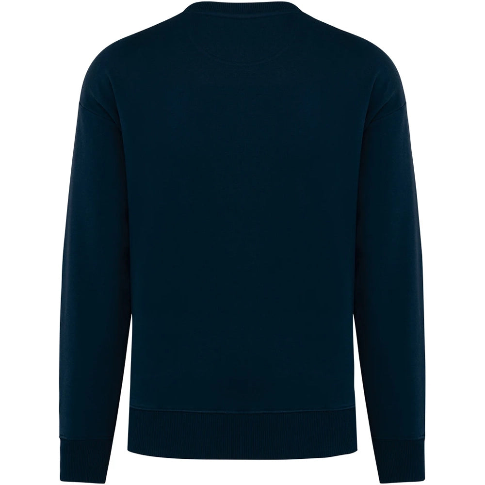 A Navy Native Spirit Unisex Oversized Sweatshirt back