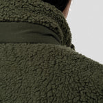 A close up back of a Native Spirit Unisex Sherpa Jacket