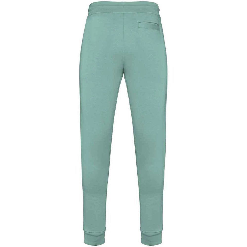 A jade green Native Spirit Jog Pants back