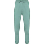 A jade green Native Spirit Jog Pants front