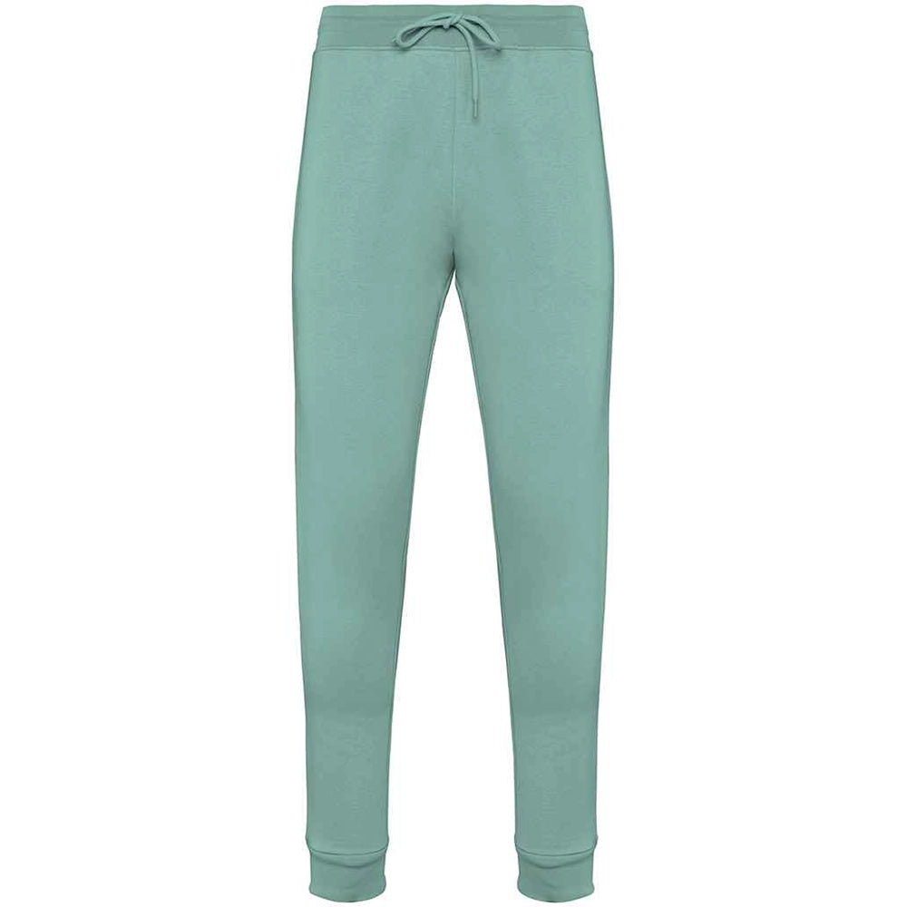 A jade green Native Spirit Jog Pants front