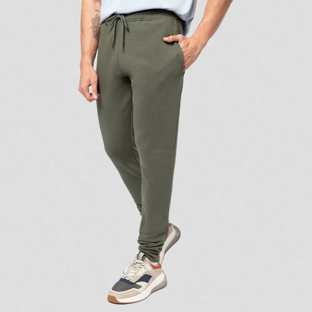 A model wearing a Native Spirit Jog Pants