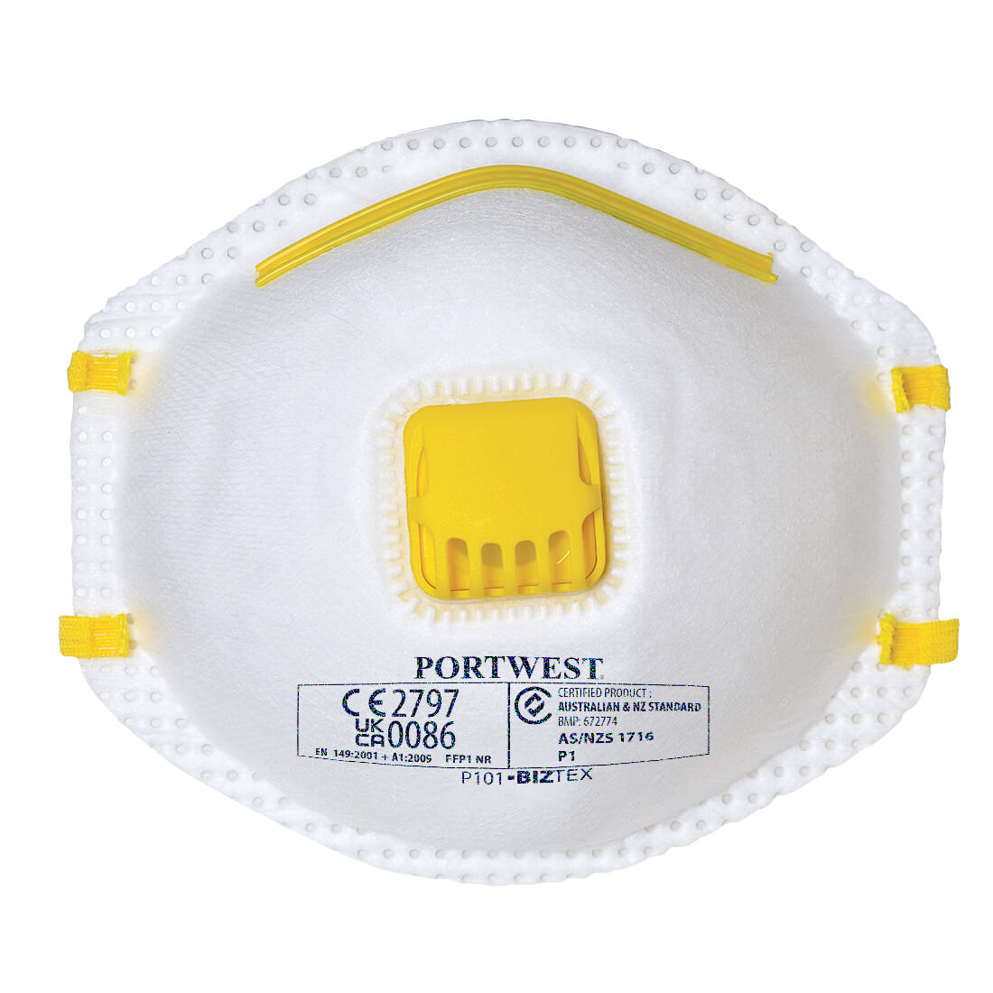 Portwest - FFP1 Valved Respirator (Pk10)