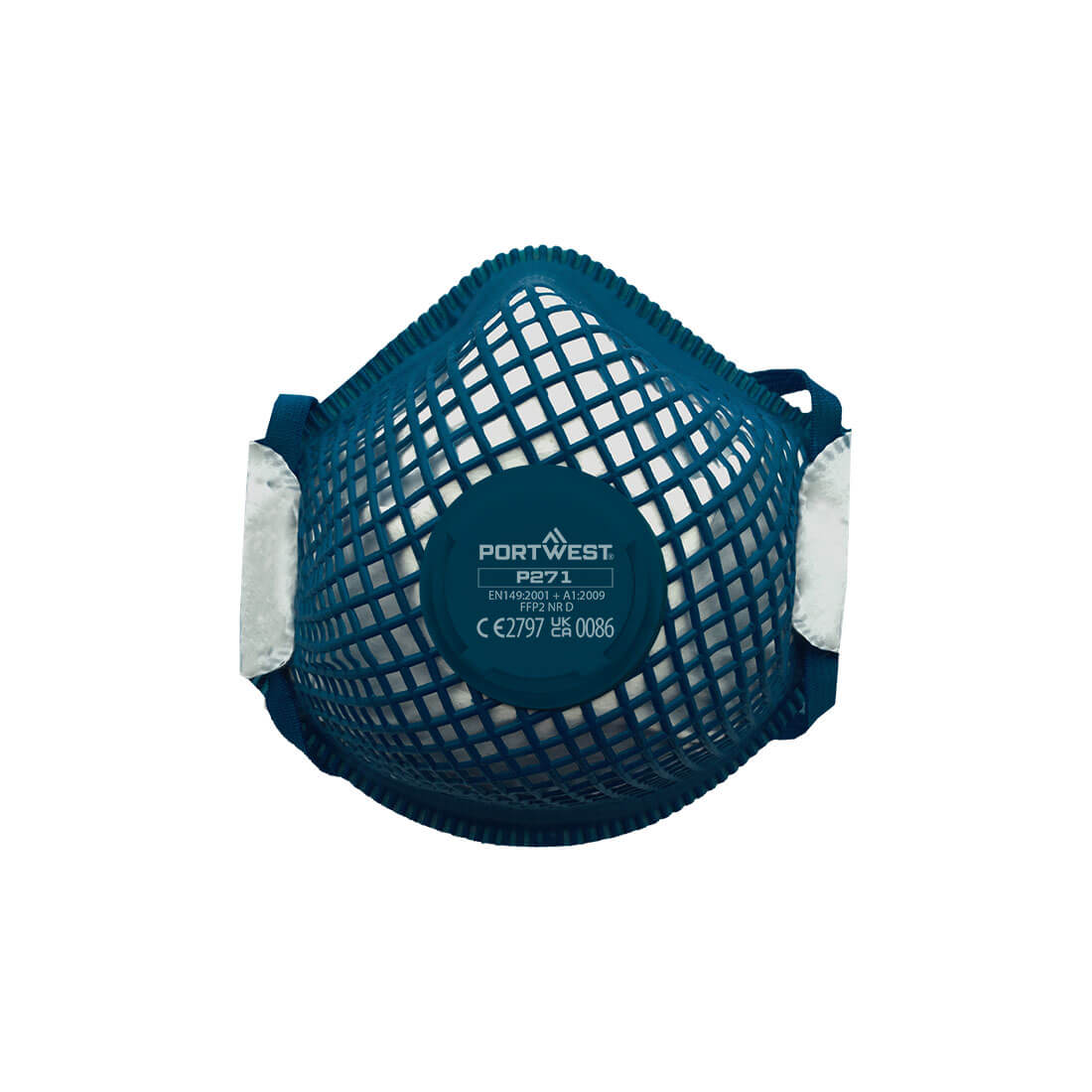 Portwest - ERGONET FFP2 Valved Dolomite Respirator (Pk10)