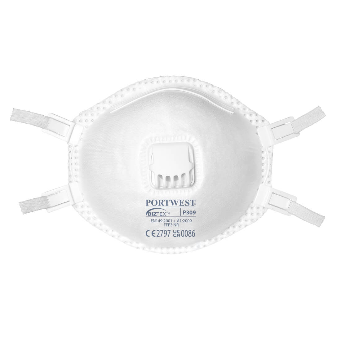 Portwest - FFP3 Valved Respirator - Blister Pack (Pk2)