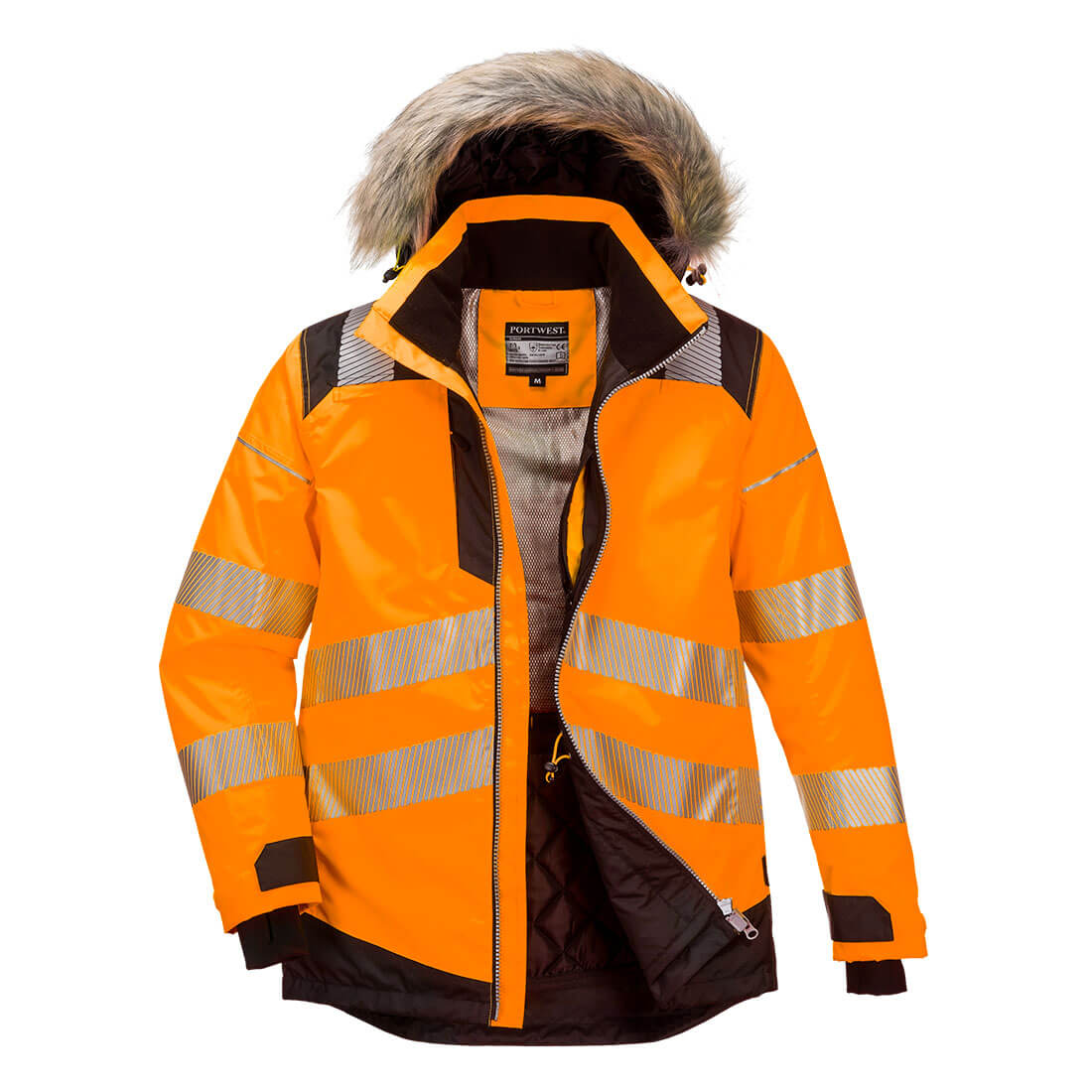 Portwest - PW3 Hi-Vis Winter Parka Jacket