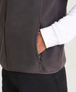 Close-up of Pro RTX Pro Fleece Gilet pocket zipper