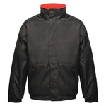 Regatta Dover Winter Jacket RG045 in Black/Red