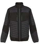 Regatta E-Volve Unisex Thermal Hybrid Jacket in Ash/Black