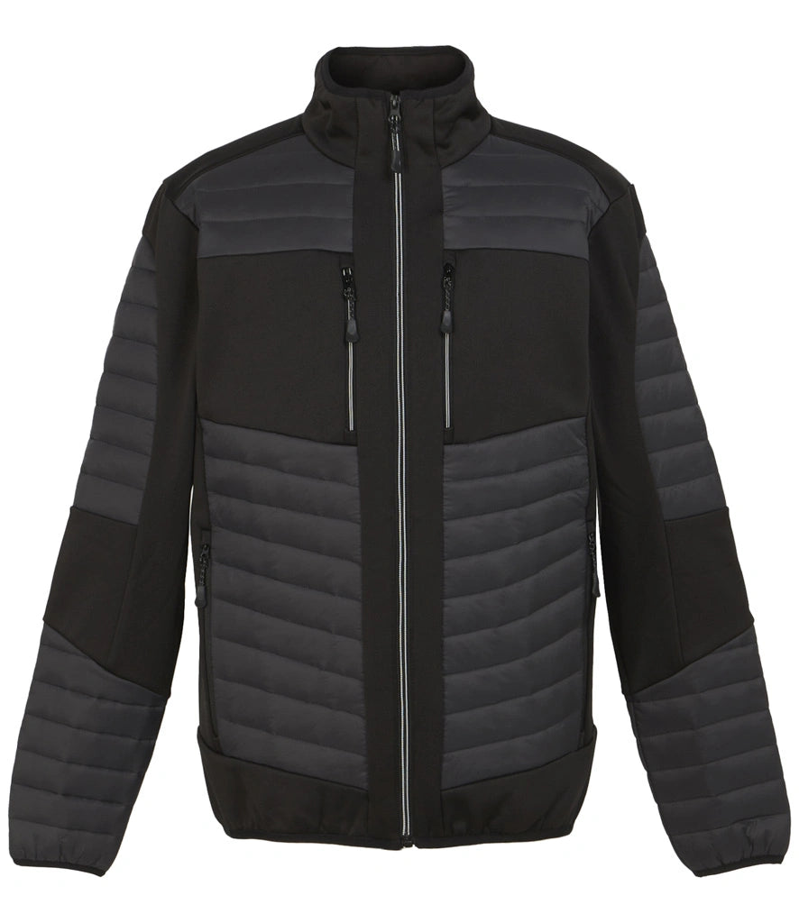 Regatta E-Volve Unisex Thermal Hybrid Jacket in Ash/Black