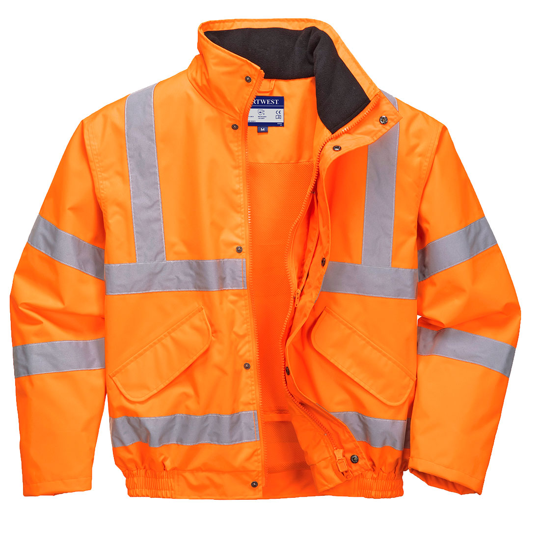 Portwest - Hi-Vis Breathable Rain Bomber Jacket