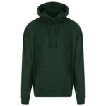 Dark green Pro RTX Pro Hoodie on a white background