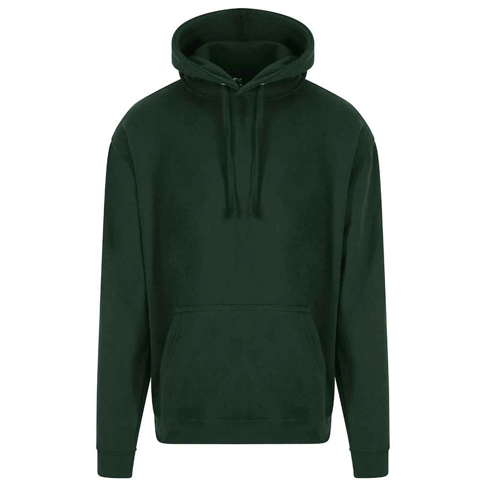 Dark green Pro RTX Pro Hoodie on a white background