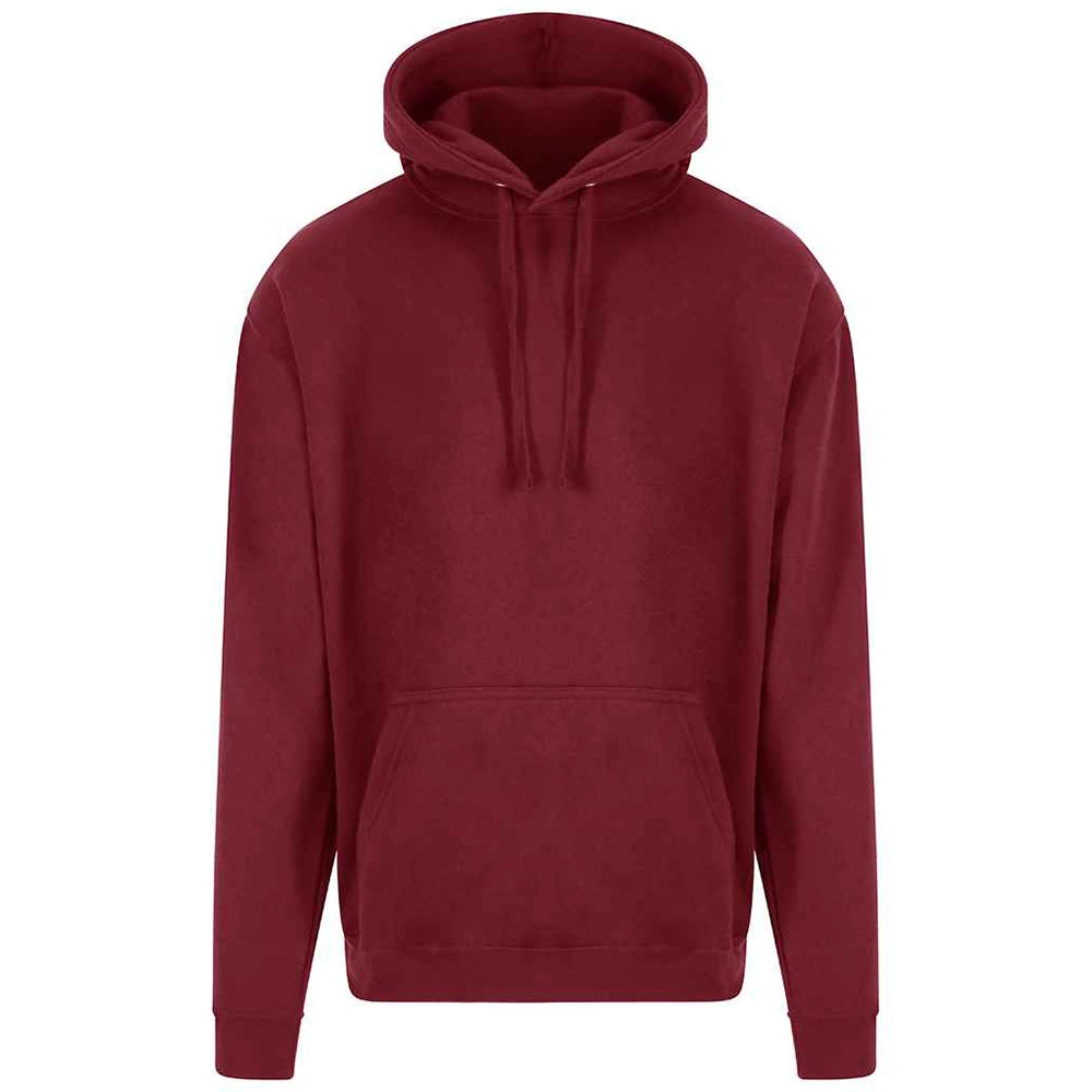 Maroon Pro RTX Pro Hoodie on a white background