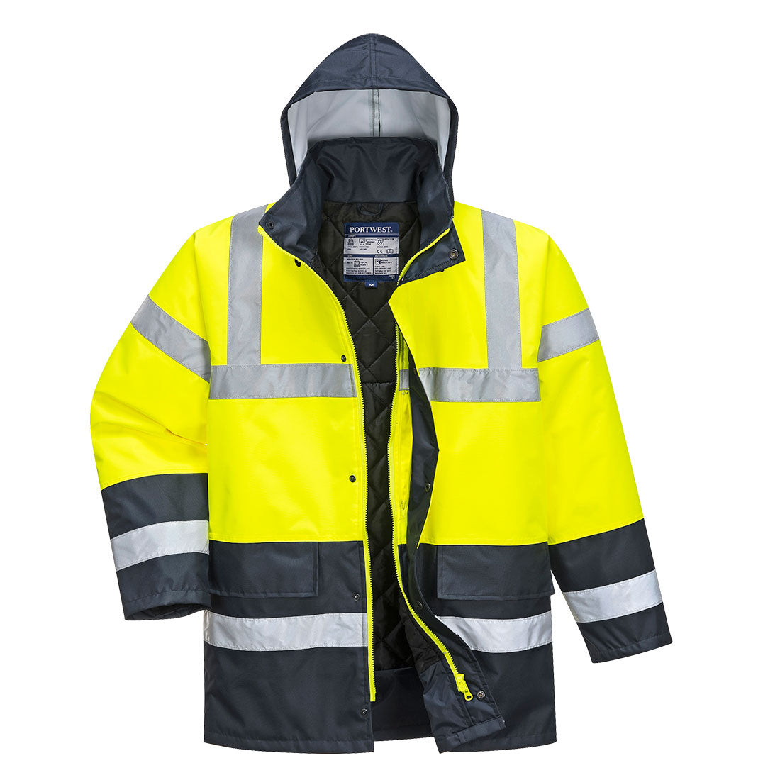 Portwest - Hi-Vis Contrast Winter Traffic Jacket