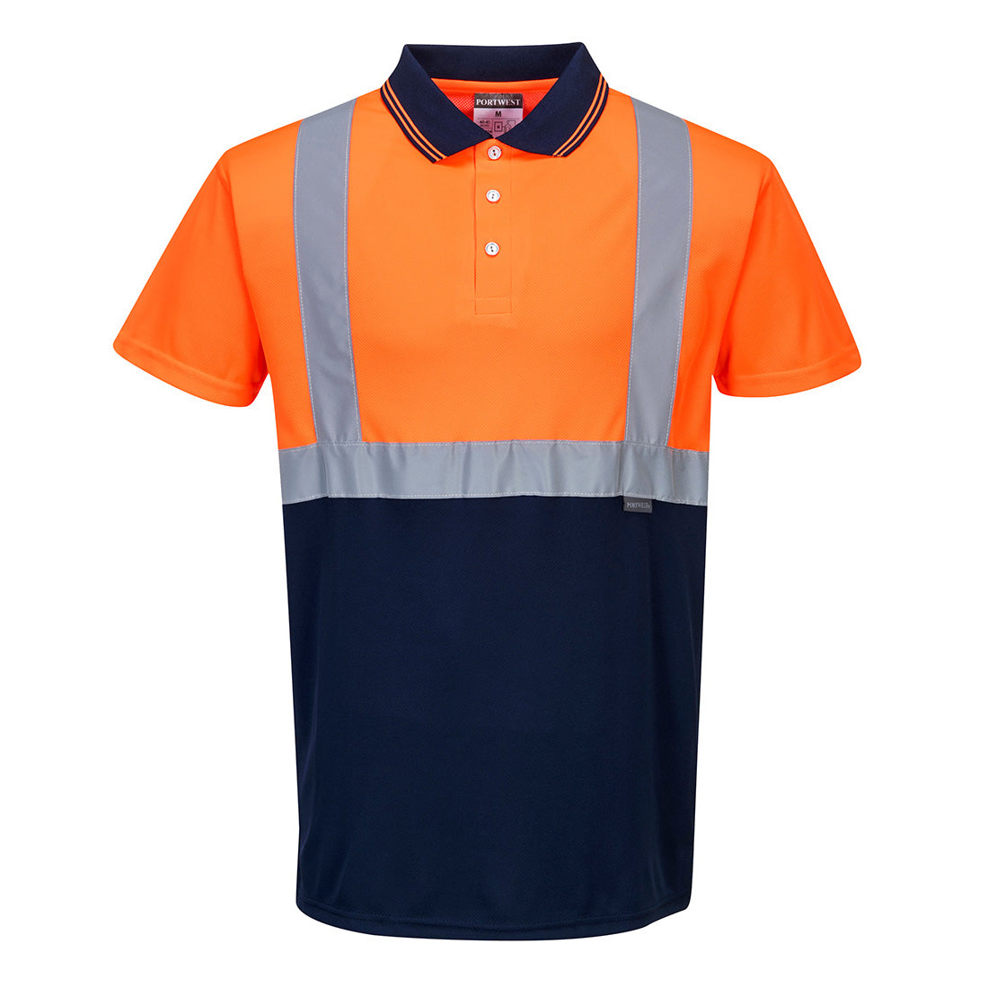 Portwest - Hi-Vis Contrast Polo Shirt S/S