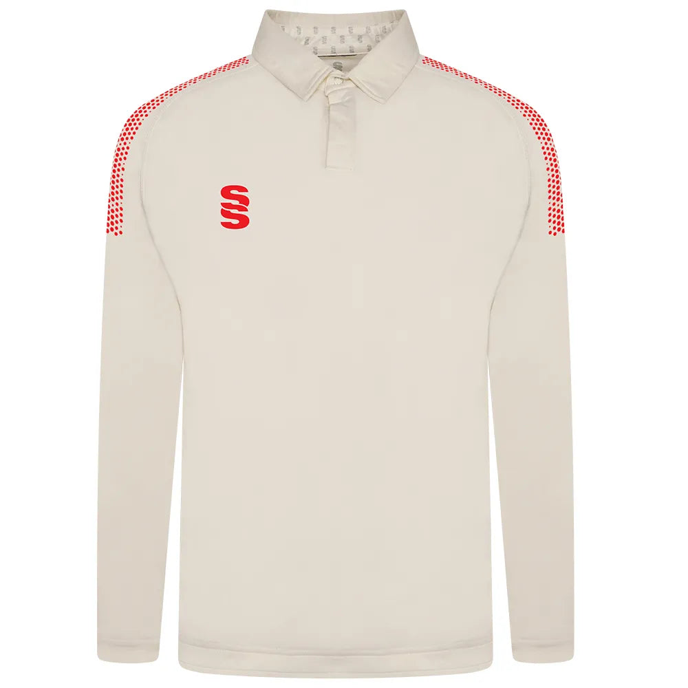 SUR482 IVORY RED DOTS