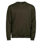 A dark olive Tee Jays Heavy Sweatshirt