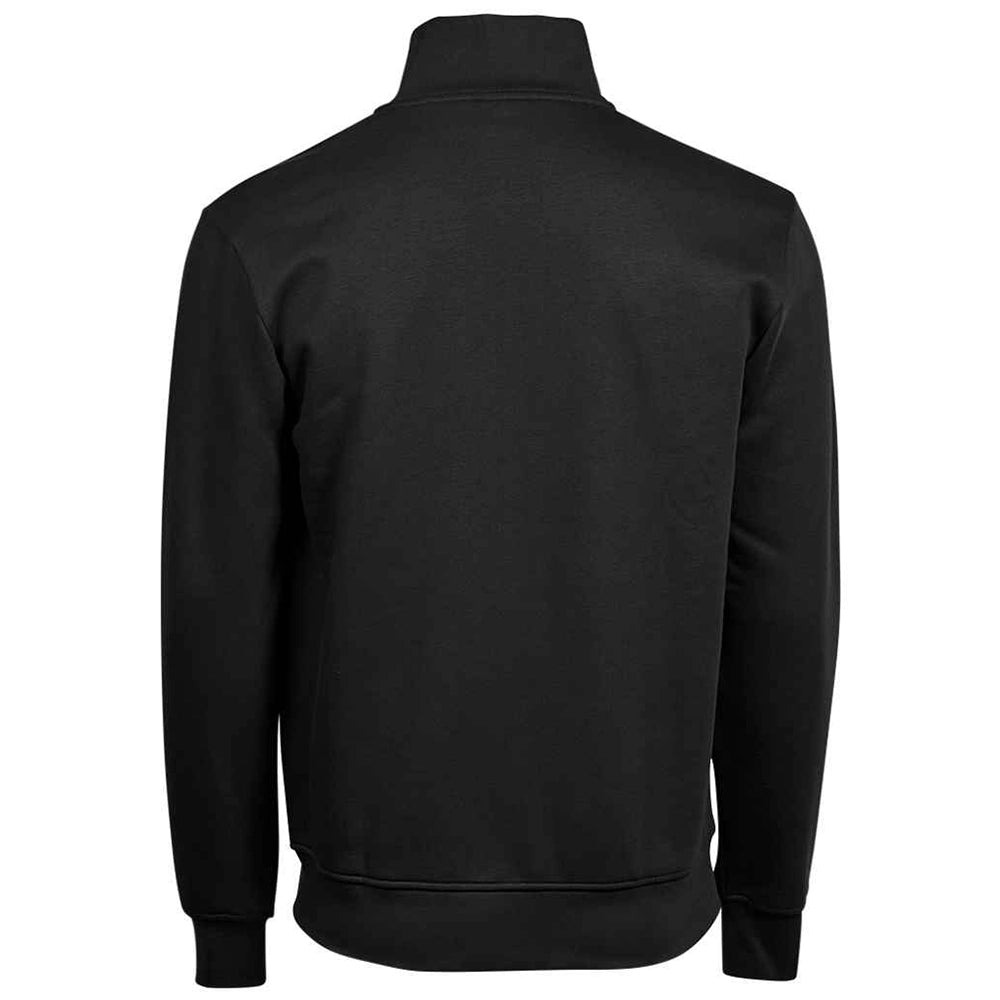 A black Tee Jays Full Zip Sweat Jacket