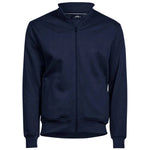 A navy Tee Jays Full Zip Sweat Jacket