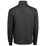 A dark grey Tee Jays Full Zip Sweat Jacket