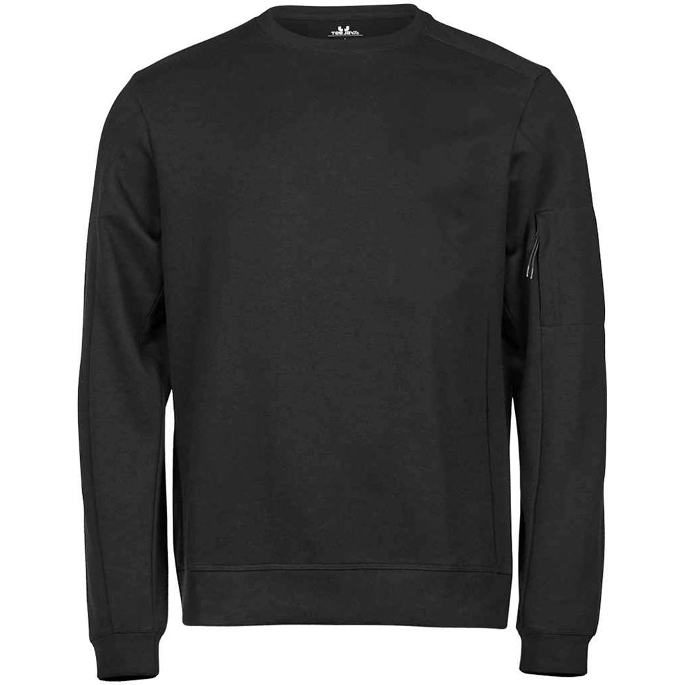 Black Tee Jays Athletic Crew Neck Sweatshirt
