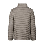 Tee Jays Ladies Zepelin Padded Jacket driftwood back view 