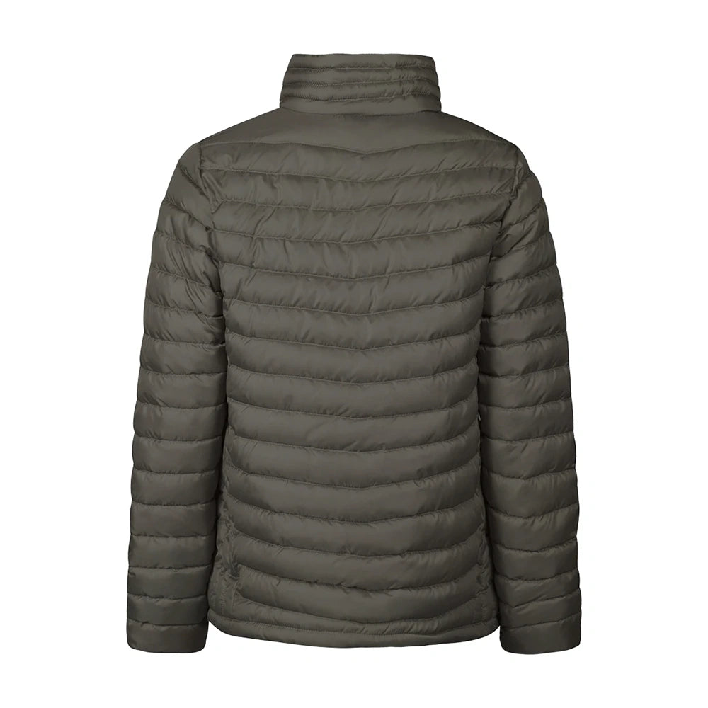 Tee Jays Ladies Zepelin Padded Jacket shadow back view 