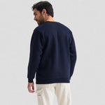 back view of Uneek Heavyweight Sweatshirt UC201