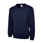 Navy Uneek Classic V-Neck Sweatshirt UC204