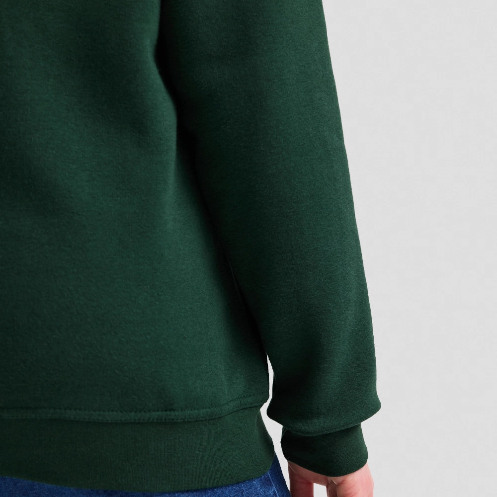 back view of Uneek Classic V-Neck Sweatshirt UC204