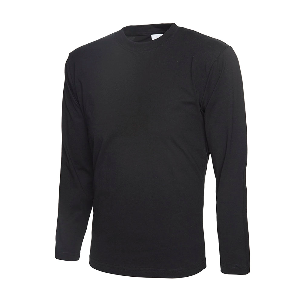 Black Uneek Long Sleeve Classic T-Shirt UC314