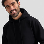 close up of Uneek Heavyweight Hooded Sweatshirt UC501