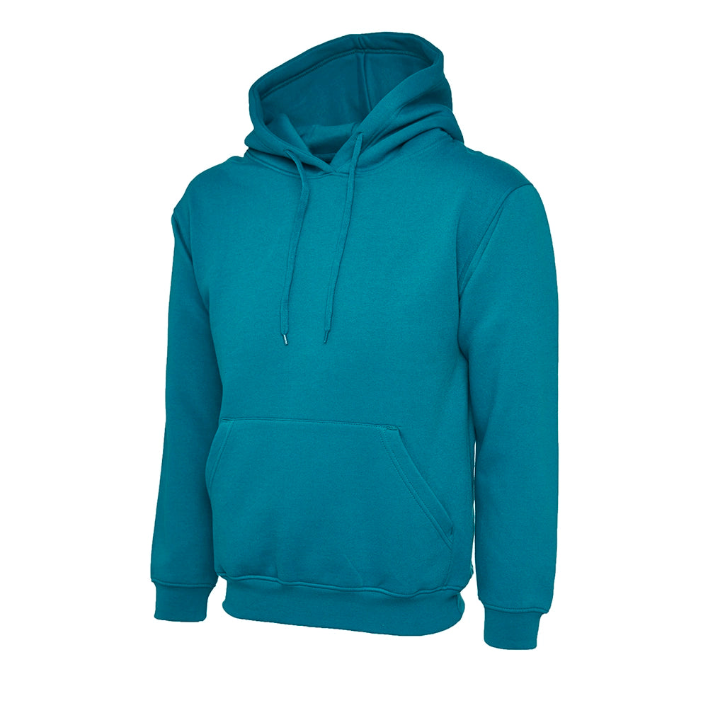 Jade Classic Hooded Sweatshirt UC502 front view