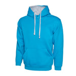 Sky Uneek Contrast Hooded Sweatshirt UC507