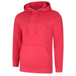 Cranberry Deluxe Hooded Sweatshirt UC509 on a white background