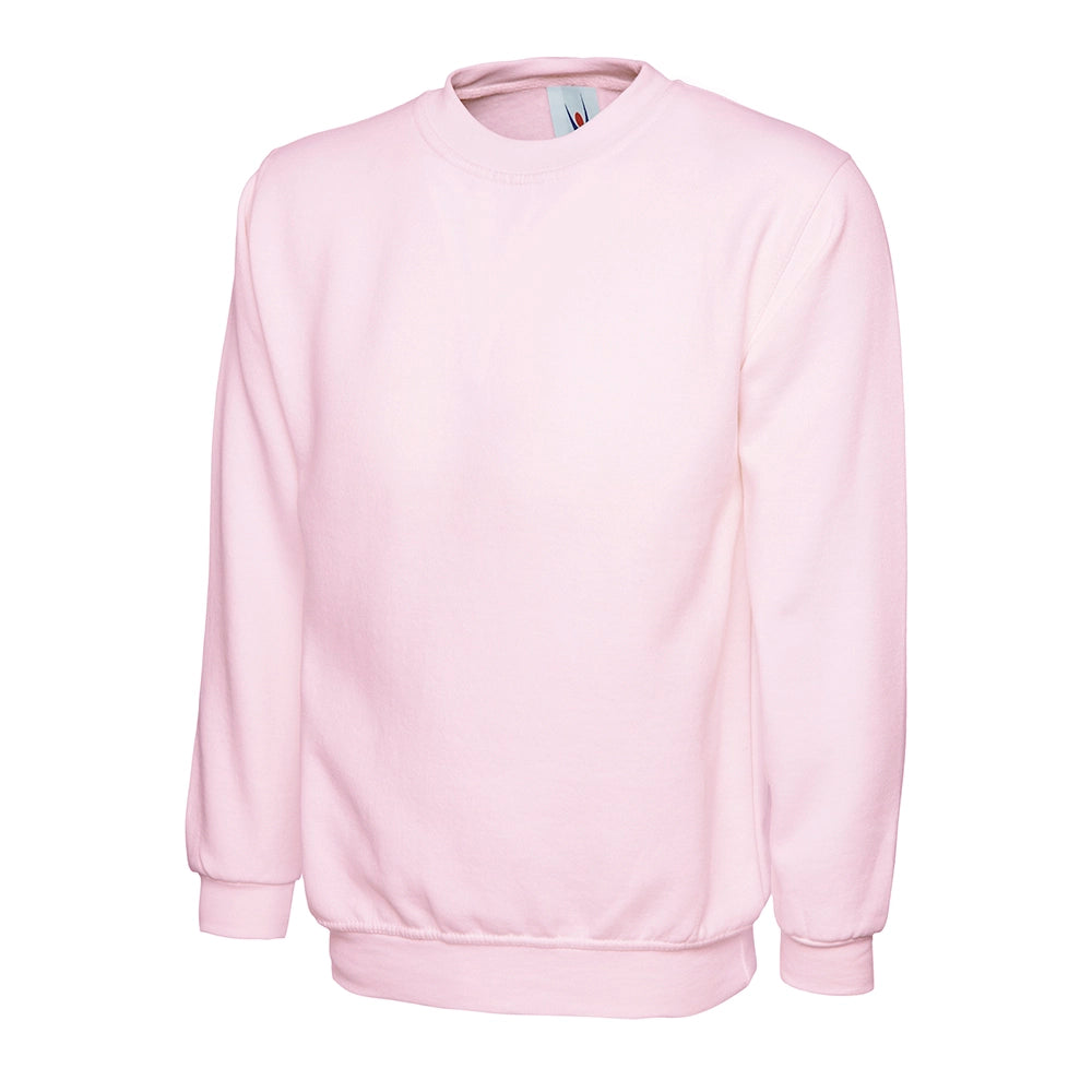 Pink Uneek Ladies Deluxe Crew Neck Sweatshirt UC211